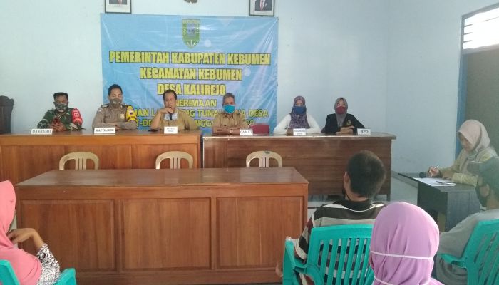 Pembagian Bantuan manfaat BLT DD Tahap 2 Tahun 2020