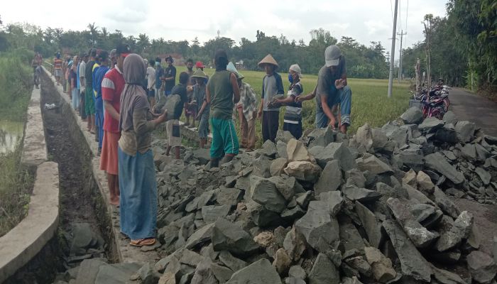 Kerja Bakti Irigasi Pertanian Desa Kalirejo 01