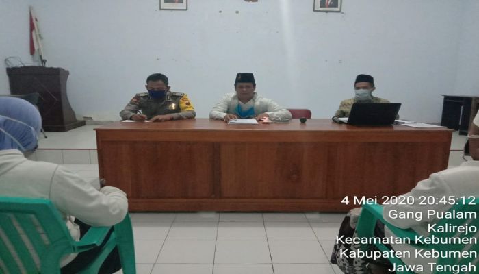 Agenda Rapat Tim dan Rapat Sosialisasi Desa Kalirejo