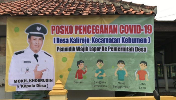 Siap Siaga melayani 24 Jam Posko Kalirejo Kecamata Kebumen 01