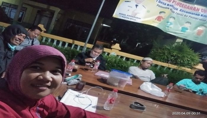 Siap Siaga melayani 24 Jam Posko Kalirejo Kecamata Kebumen 02