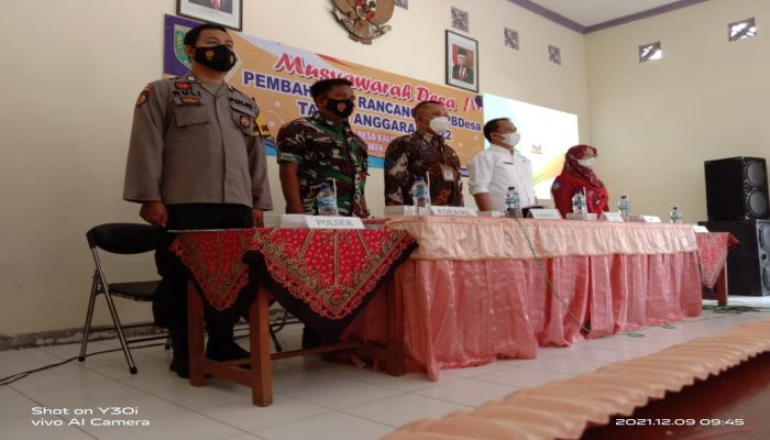 Pembahasan Rancangan APBDes Tahun Anggaran 2022 Melalui Musyawarah Desa