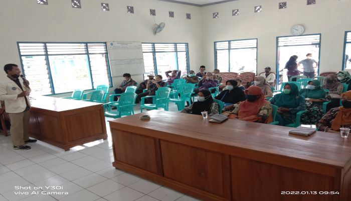 Sosialisasi pengelolaan sampah dari Mahasiswa KKN Universitas Muhamadiyah Purworejo (UMP)  02