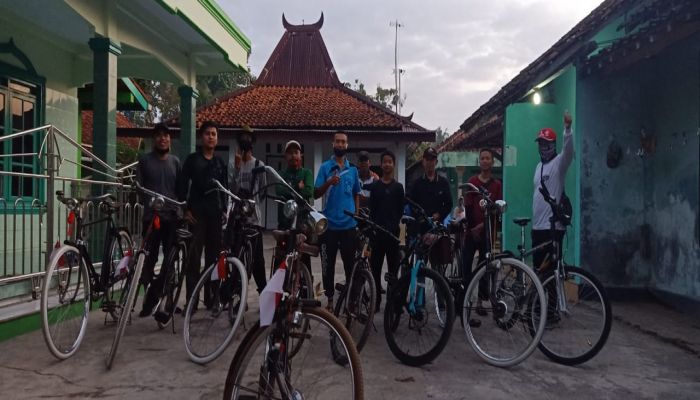 Gowes Sepeda Ontel, Mendukung kegiatan Germas Desa Kalirejo 01